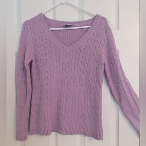 Ann Taylor Loft Cable Knit Sweater